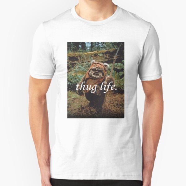 Ewok Thug Life Slim Fit T-Shirt