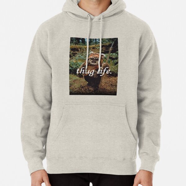 Ewok Thug Life Sweat à capuche épais