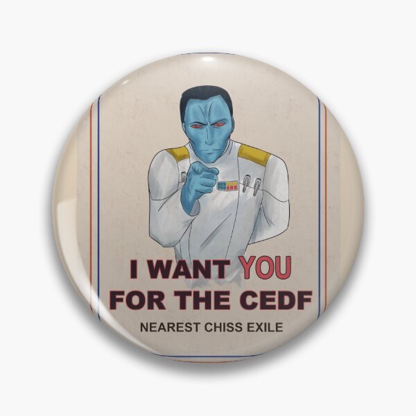 Item preview, I WANT YOU FOR THE CEDF designed and sold by Alizrak.