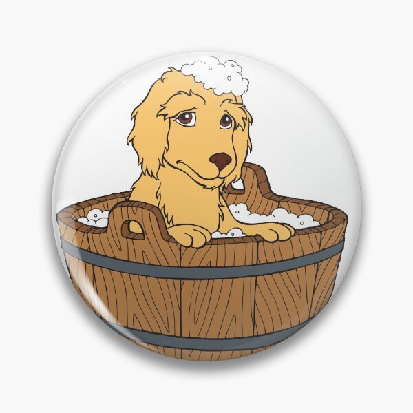 Item preview, Poodle Puppy Taking Bath - Poddle Puppy designed and sold by samshirts.