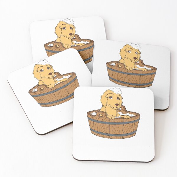 Item preview, Poodle Puppy Taking Bath - Poddle Puppy designed and sold by samshirts.