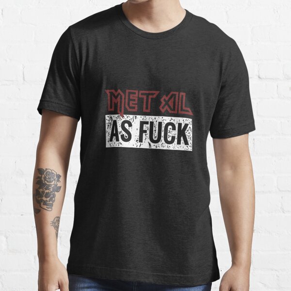  I'm A Fuckin Headbanger Skull Party T-Shirt : Clothing