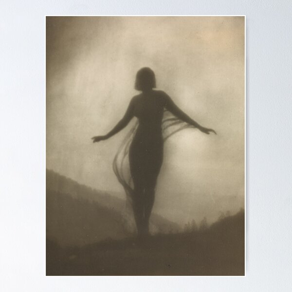 Item preview, The Breeze by Anne Brigman, 1910 Pictoralism Photography designed and sold by Vintage Wall Art.