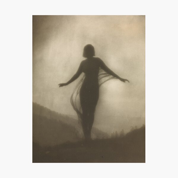 Item preview, The Breeze by Anne Brigman, 1910 Pictoralism Photography designed and sold by Vintage Wall Art.