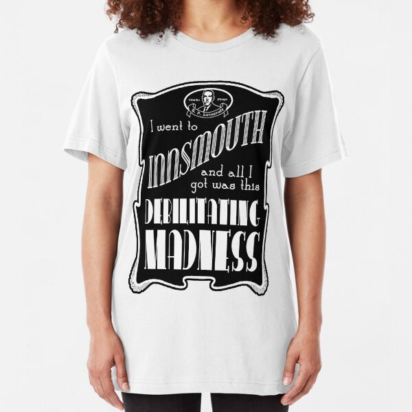 I Went To Innsmouth (For Light Colors) Slim Fit T-Shirt