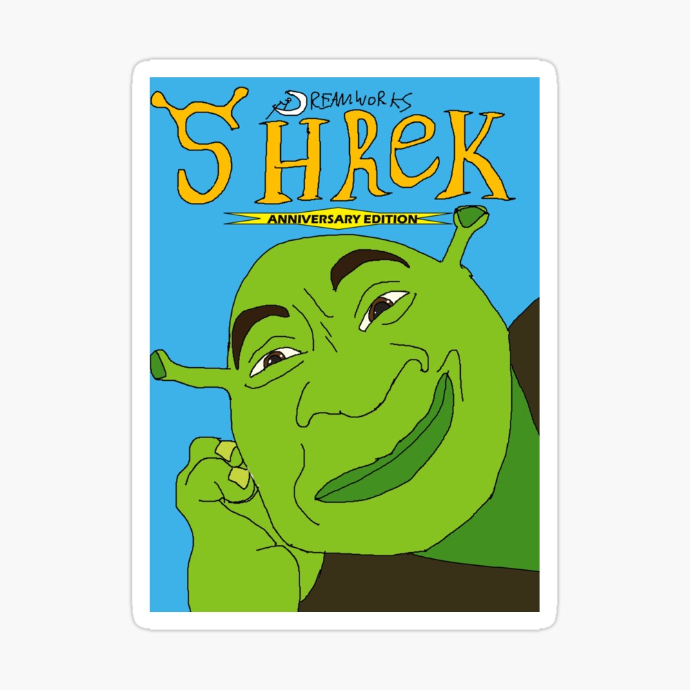 Galeriedruck for Sale mit Shrek MS malen Kunstwerk von Millstrades |  Redbubble