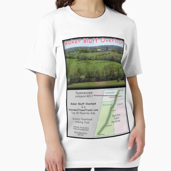 Item preview, Baker Bluff Overlook (spring) on the Natchez Trace Parkway. designed and sold by natcheztrace.