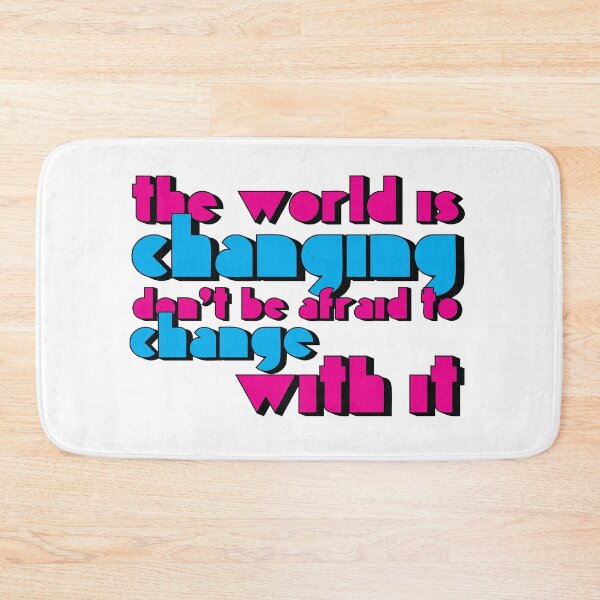 Item preview, The World is Changing designed and sold by typoedheart.