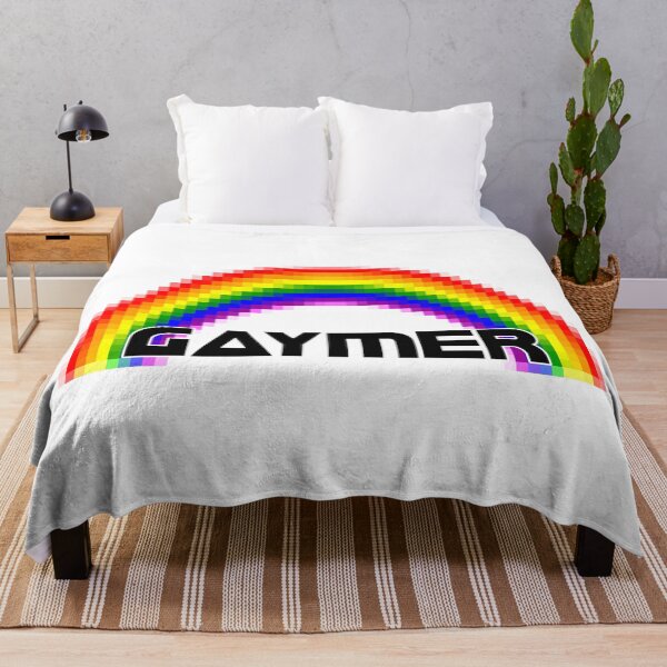 Item preview, Gaymer - Pixelated Pride designed and sold by harrizon.