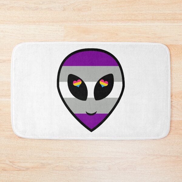 Item preview, Panromantic Grey Ace Alien designed and sold by silentrebel.