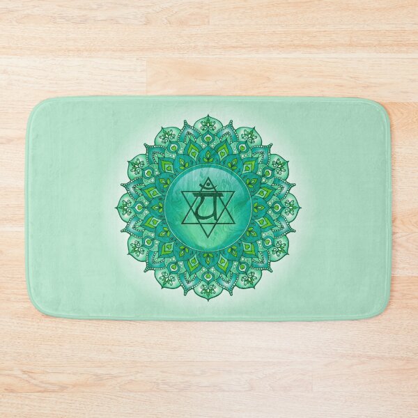 Item preview, Heart Chakra Mandala designed and sold by serenaking.