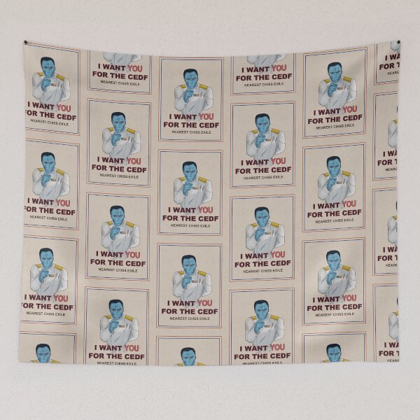 Item preview, I WANT YOU FOR THE CEDF designed and sold by Alizrak.
