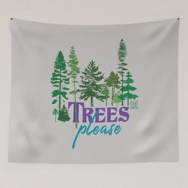 Item preview, Trees Please Purple designed and sold by NorthernBell.