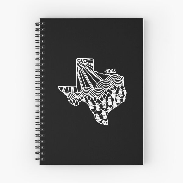 Item preview, White Line Texas Mandala Zentangle State Outline designed and sold by murialbezanson.