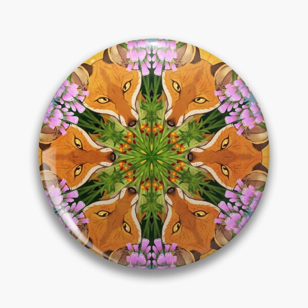 Aperçu de l'œuvre Fox Mandala créée et vendue par ChantsArt.