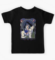 Wolf Princess Nouveau Kids Tee