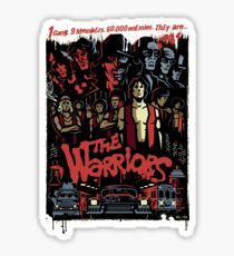 The Warriors Poster Sticker
