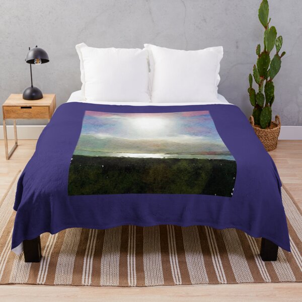 Item preview, Painted Sunset Over Water designed and sold by sillybanana.