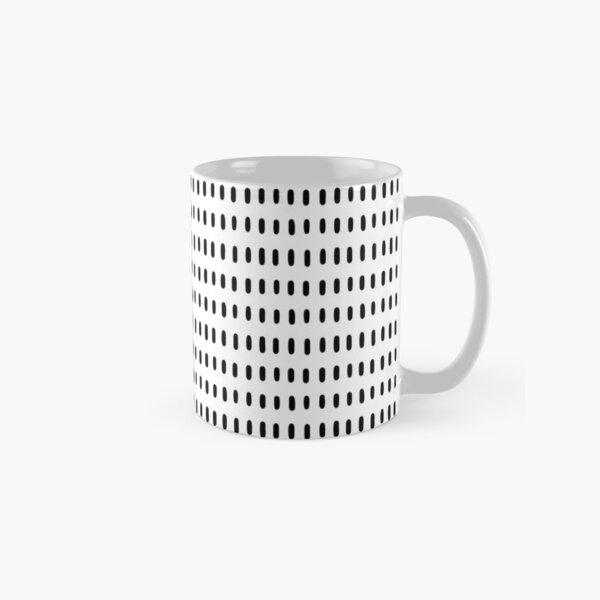 Item preview, Monochrome Black and White Hipster Stripe Pattern designed and sold by HouseOfGrouse.