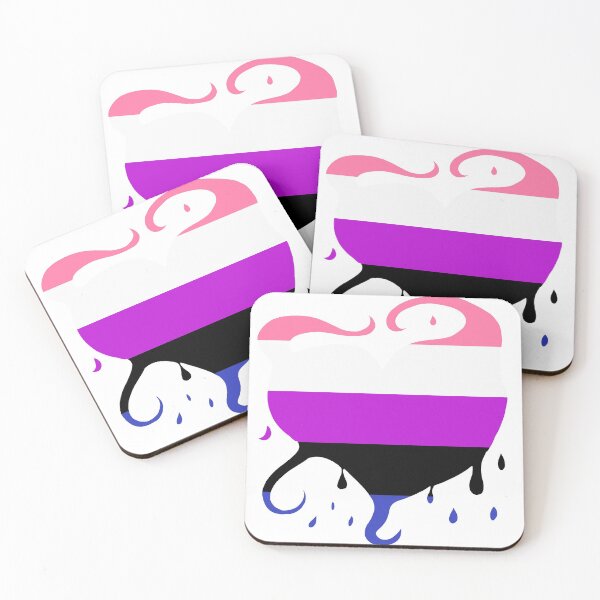 Item preview, Genderfluid Pride - Filth Heart Edition designed and sold by Thyanel.