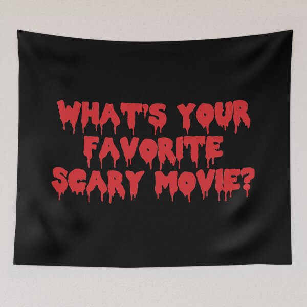 Item preview, What's Your Favorite Scary Movie Text Art designed and sold by Luhmdesign.
