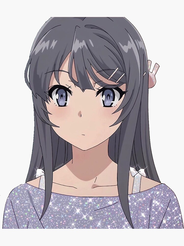 Mai Sakurajima Seishun Buta Yarou Sticker - Mai Sakurajima Seishun Buta  Yarou Bunny Girl Senpai - Discover & Share GIFs