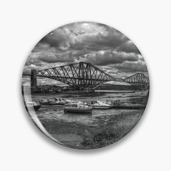 Item preview, Marea baja en North Queensferry - B&W designed and sold by tomg.