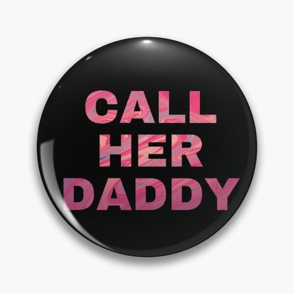 Item preview, CALL HER DADDY PINK PAINT SWIRL  designed and sold by heyjessicaho.
