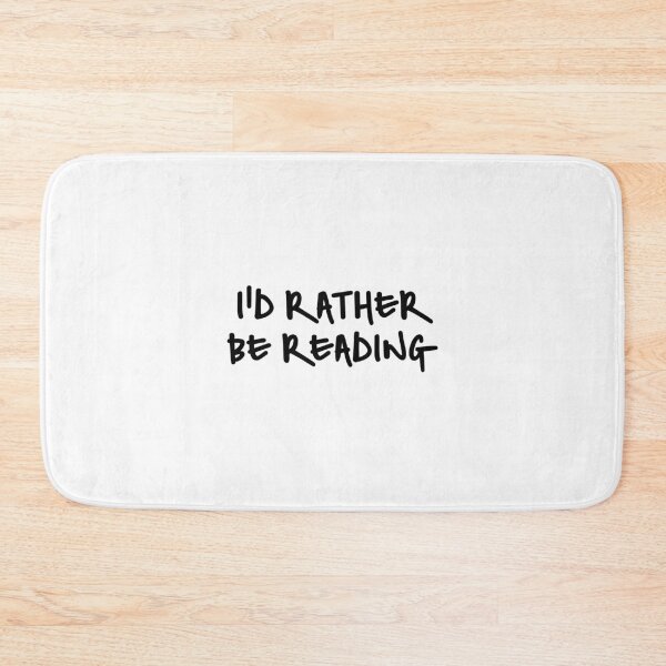 Item preview, I'd Rather Be Reading designed and sold by UrbaneLibra.