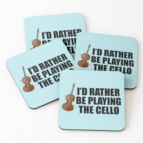 Item preview, I'd Rather Be Playing the Cello designed and sold by Epic Love Designs.