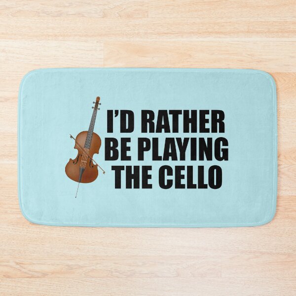 Item preview, I'd Rather Be Playing the Cello designed and sold by Epic Love Designs.