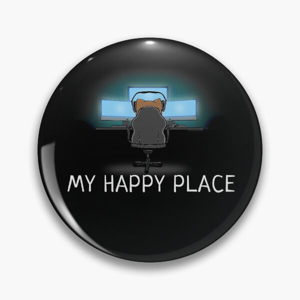 Item preview, Video Gaming On My Rig Is My Happy Place designed and sold by Nerd Shizzle.