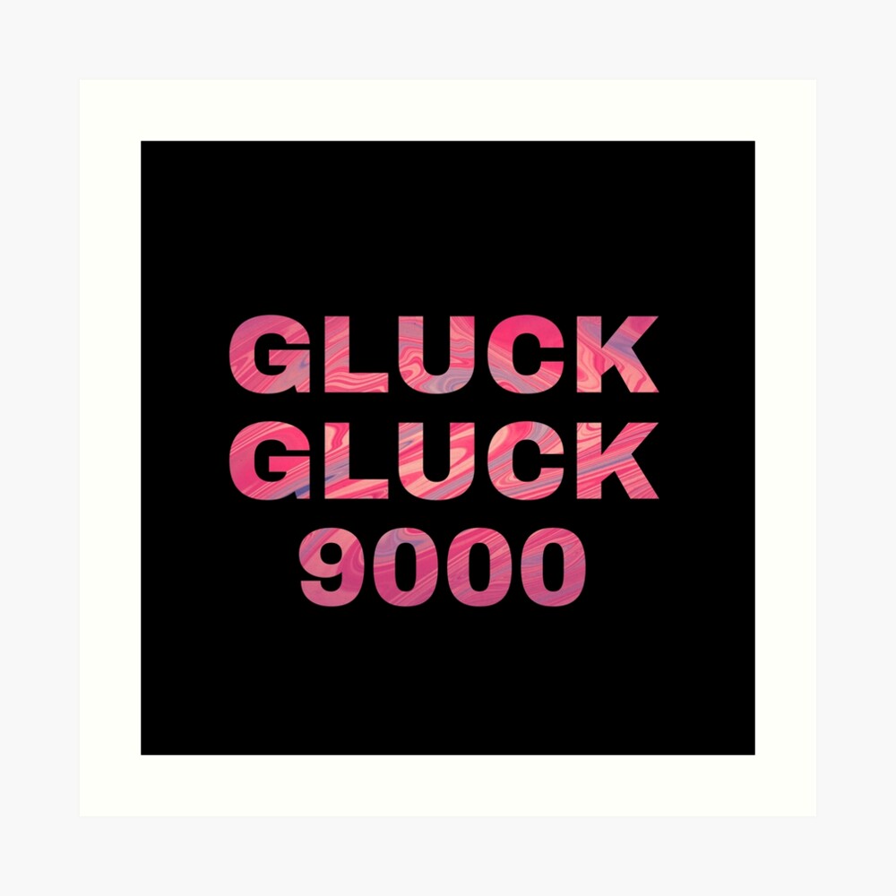 CALL HER DADDY GLUCK GLUCK 9000 PINK PAINT SWIRL 