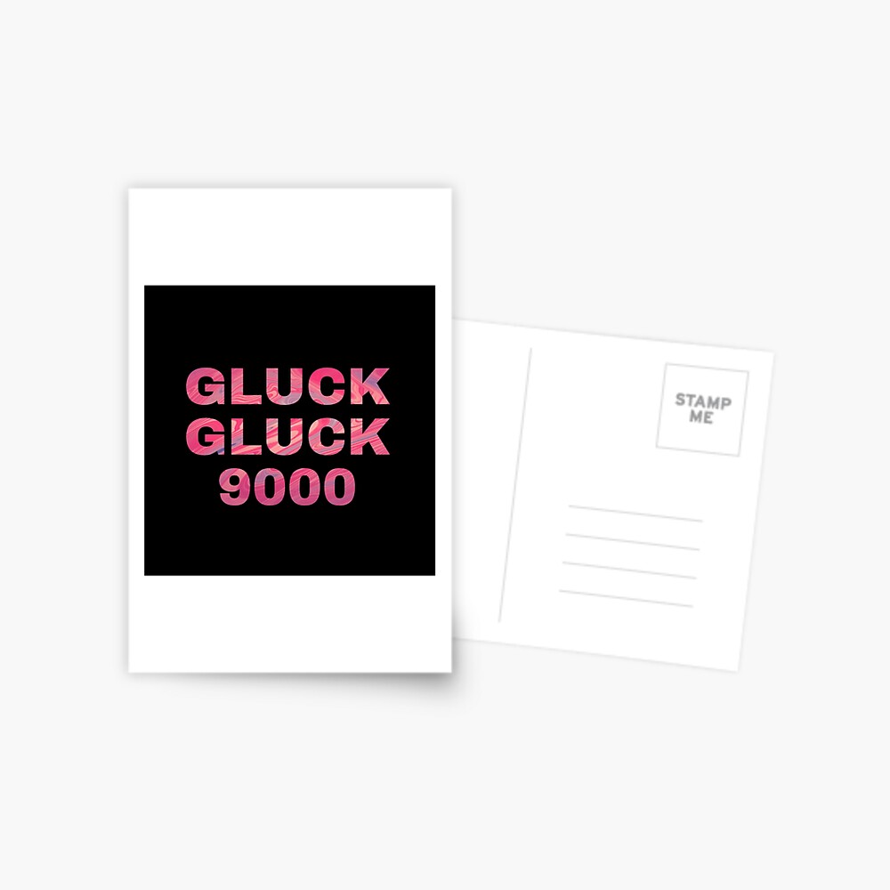 CALL HER DADDY GLUCK GLUCK 9000 PINK PAINT SWIRL | Postcard