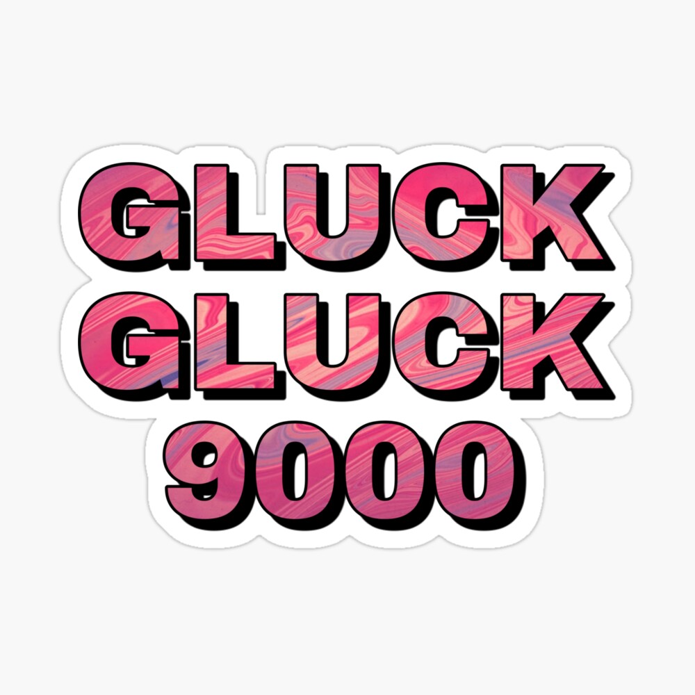 CALL HER DADDY GLUCK GLUCK 9000 PINK PAINT SWIRL 