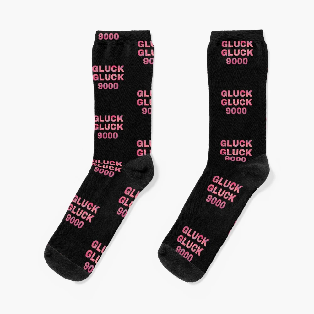 CALL HER DADDY GLUCK GLUCK 9000 PINK PAINT SWIRL | Socks