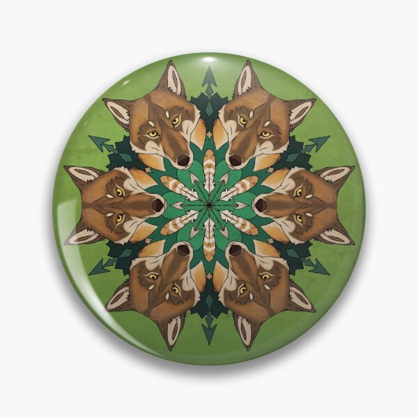 Item preview, Wolf Mandala 2 designed and sold by ChantsArt.