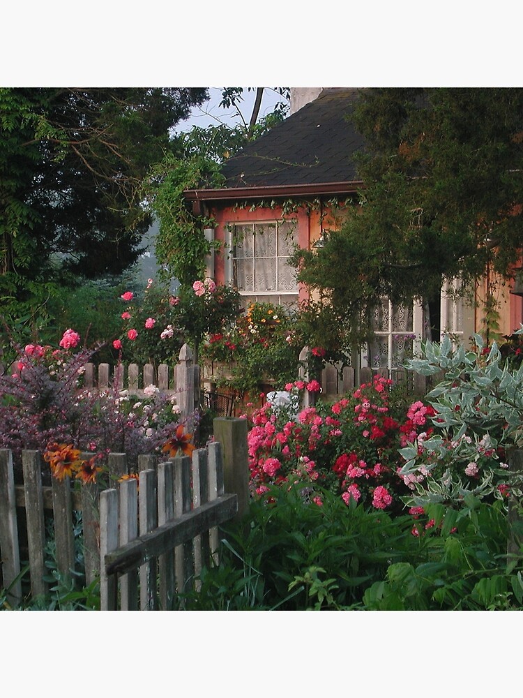 "Cottagecore Aesthetic Home" Throw Pillow by Freshfroot