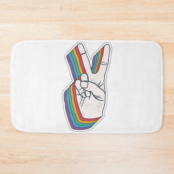 Item preview, Rainbow Victory Hand designed and sold by mattpanta.