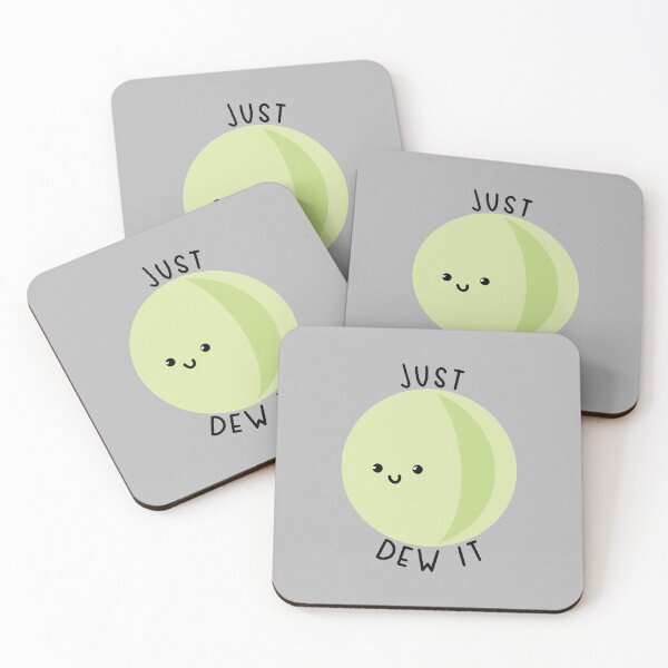 Item preview, Just Dew It honeydew pun designed and sold by Whitiania Designs.