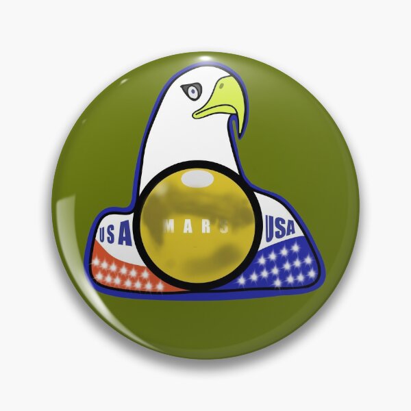 Item preview, Planet Mars Bald Eagle. designed and sold by Geomoon.