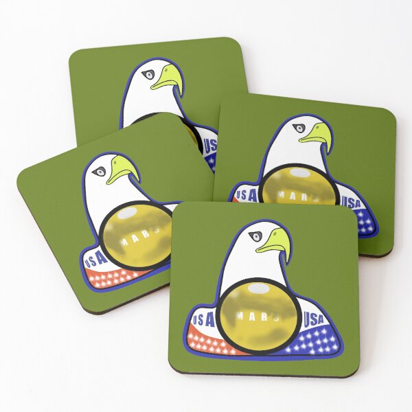 Item preview, Planet Mars Bald Eagle. designed and sold by Geomoon.