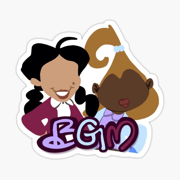 Proud Black girl magic Sticker