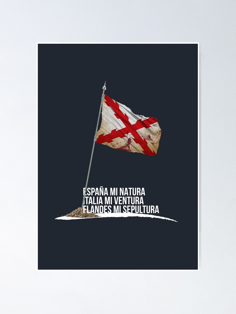 Calidad de excelencia Bandera De Los Tercios De España Con Su Lema Para  Flandes Camiseta Servicio al cliente 24/7 Mejor precio 