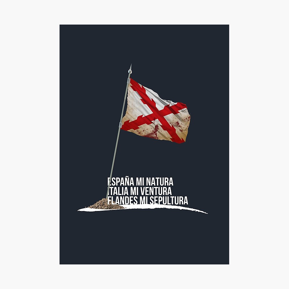 Bandera De Los Tercios De España Con Su Lema Para Flandes Sudadera