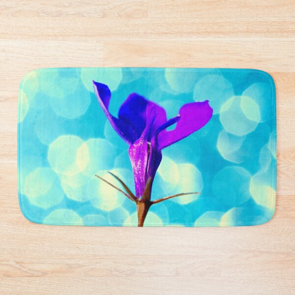 Item preview, Purple Lobelia Flower designed and sold by FOLK ART FUSION by heidiannemorris.