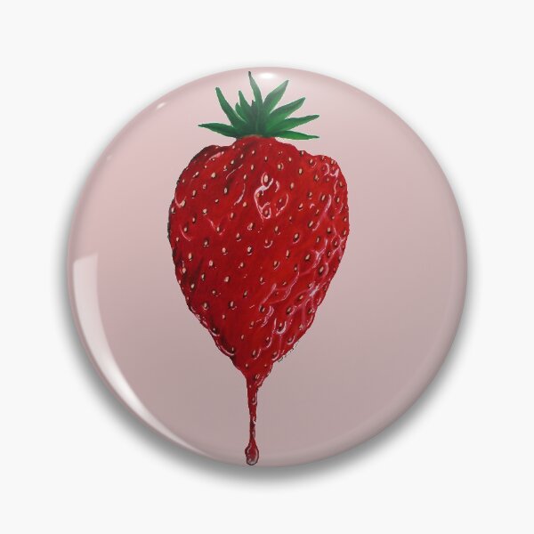 Item preview, big juicy strawberry with drippy bit designed and sold by zenartwear.