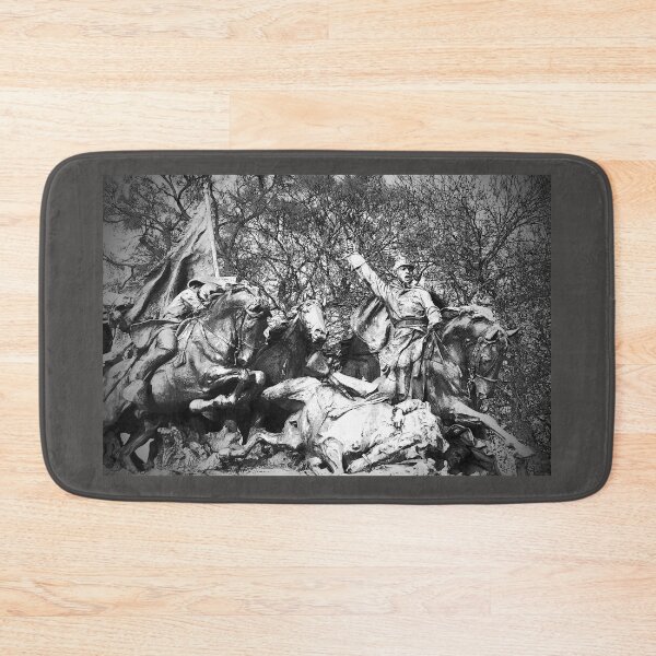 Item preview, Cavalry Charge - U.S. Grant Memorial (B&W) designed and sold by John Schneider.