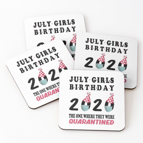 Item preview, July Girls Birthday 2020 The One Where Im Quarantined  designed and sold by AnimaLovers.