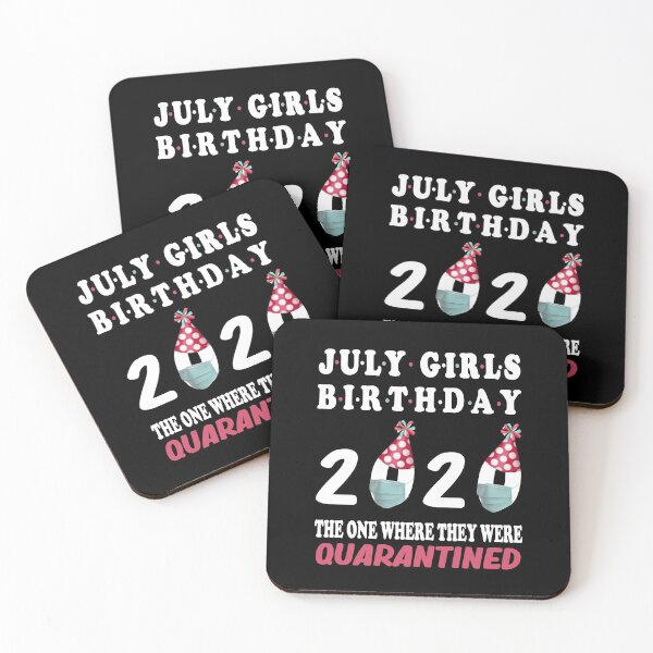 Item preview, July Girls Birthday 2020 The One Where I Was Quarantined  designed and sold by AnimaLovers.